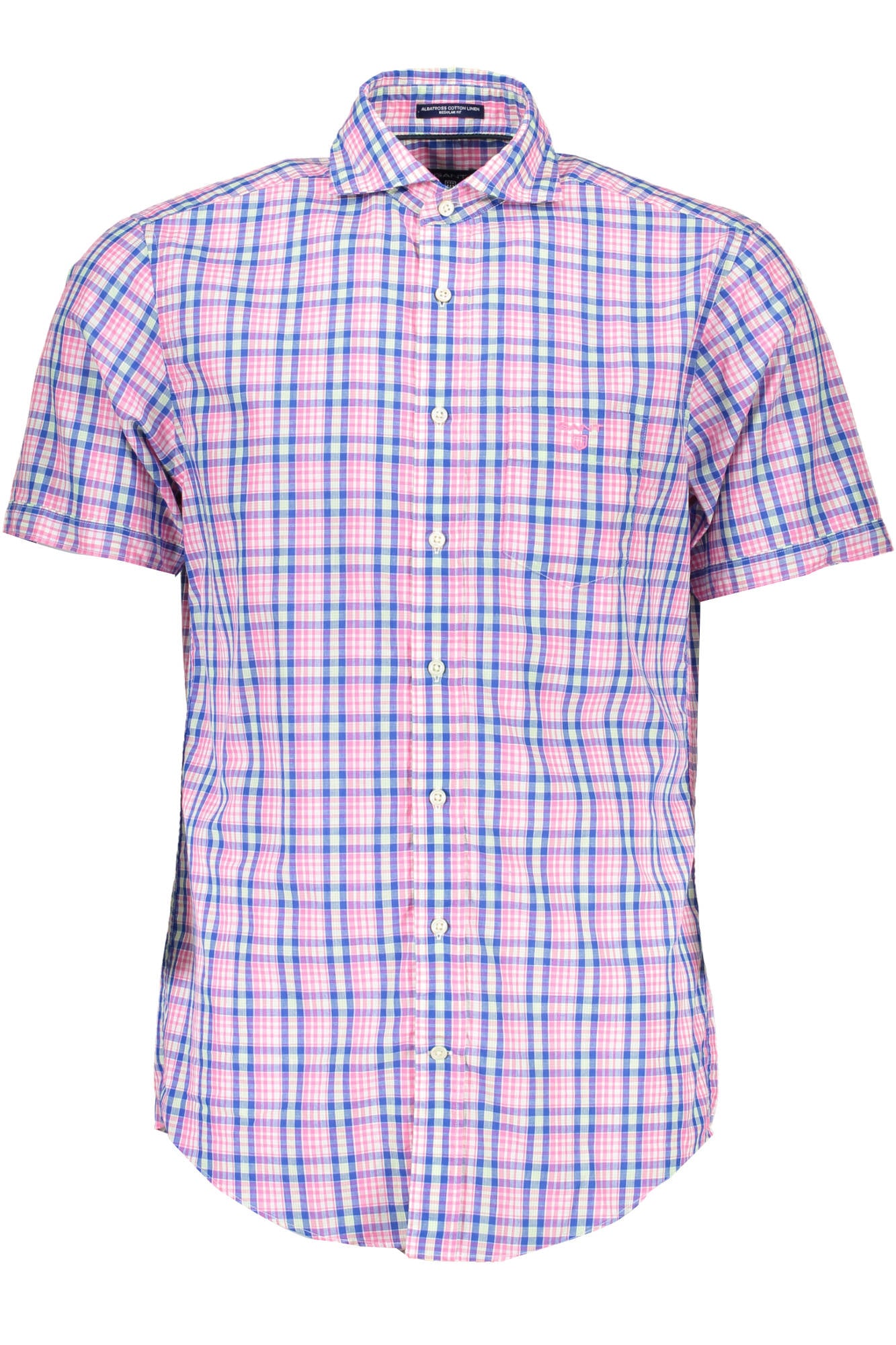 GANT HERREN KURZARM HEMD ROSA Rosa XS 7325700806640