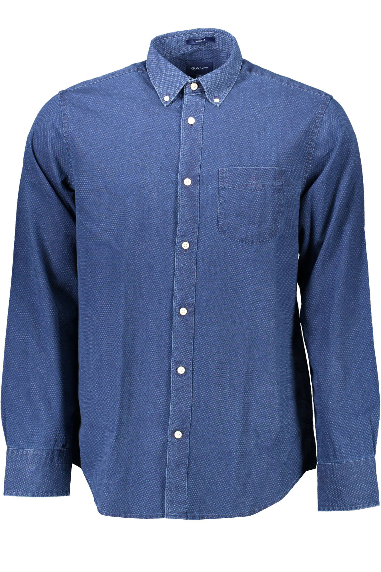 GANT LANGARMHEMD HERREN BLAU Blau S 7325705783458