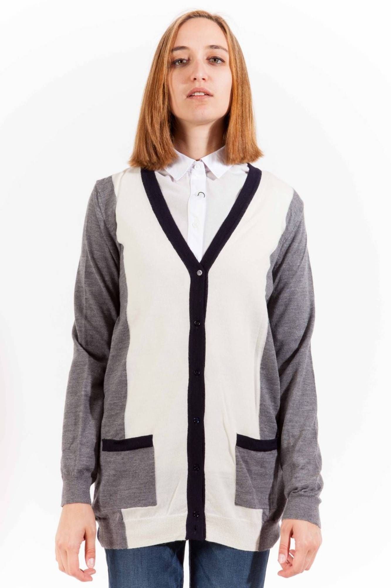 GANT CARDIGAN DAMEN GRAU Grau XS 7321369925326