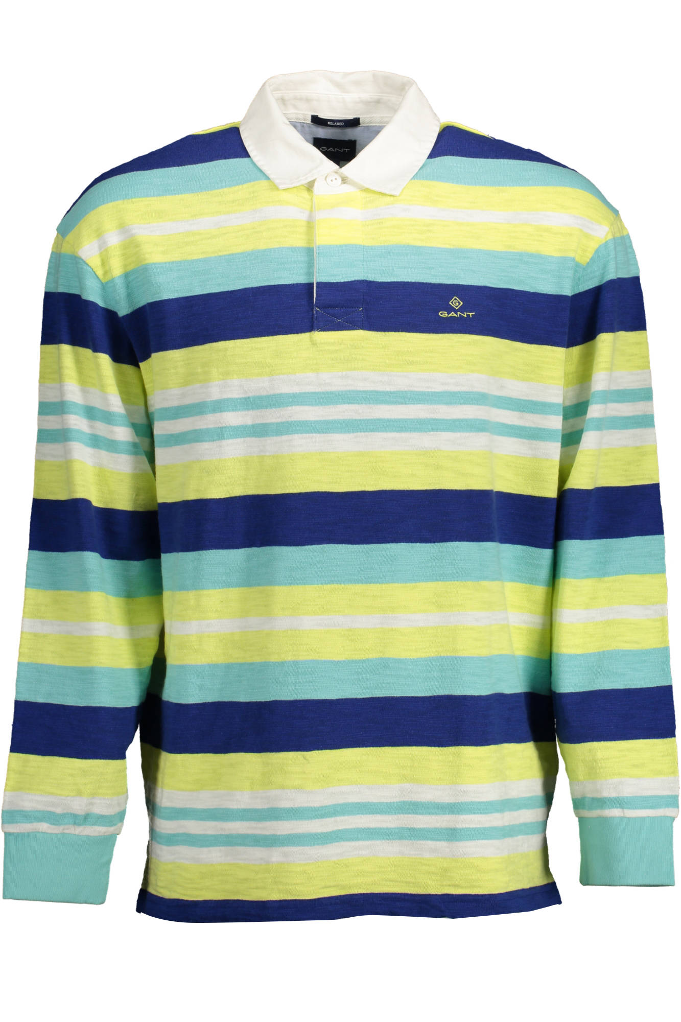 GANT LANGARM-POLO HERREN GELB Gelb M 7325706033118