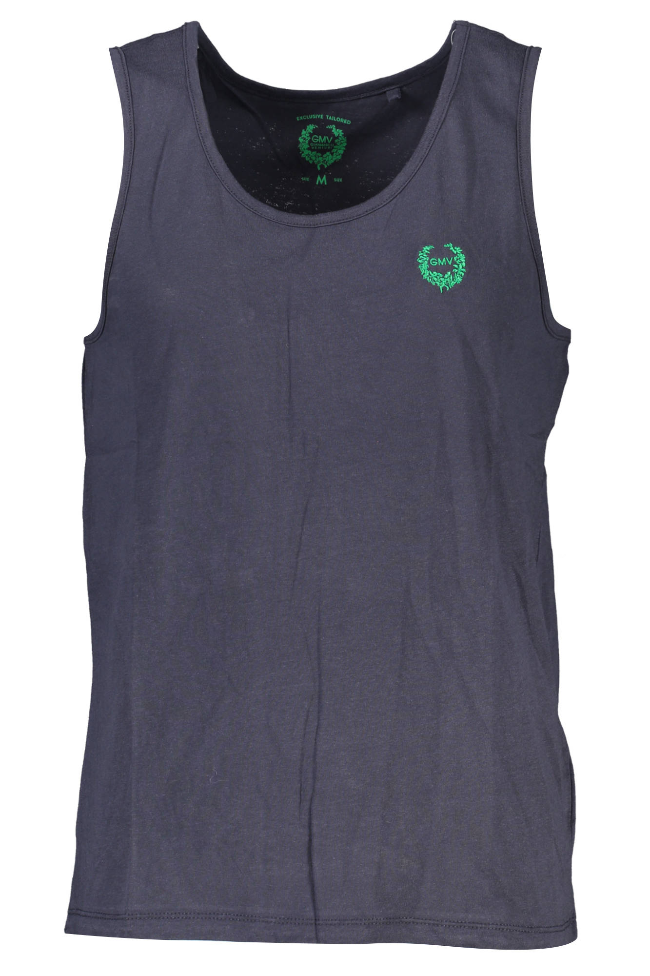 GIAN MARCO VENTURI HERREN BLAUES TANKTOP Blau 2XL 8054114265048