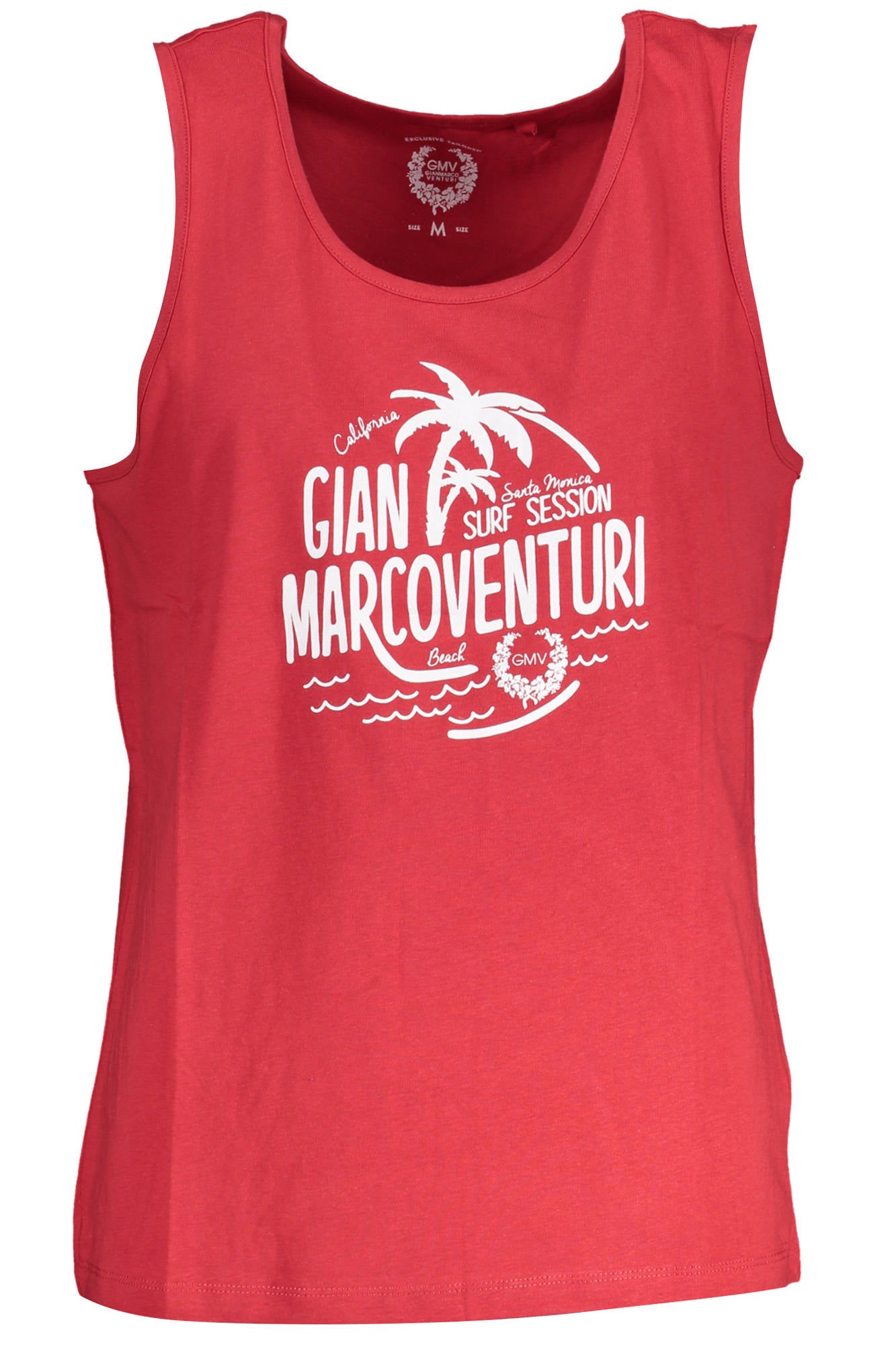 GIAN MARCO VENTURI HERREN-TANKTOP ROT Rot 2XL 8054114267639