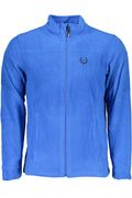 GIAN MARCO VENTURI BLAUES HERREN-SWEATSHIRT MIT REISSVERSCHLUSS Blau L 8054114184585