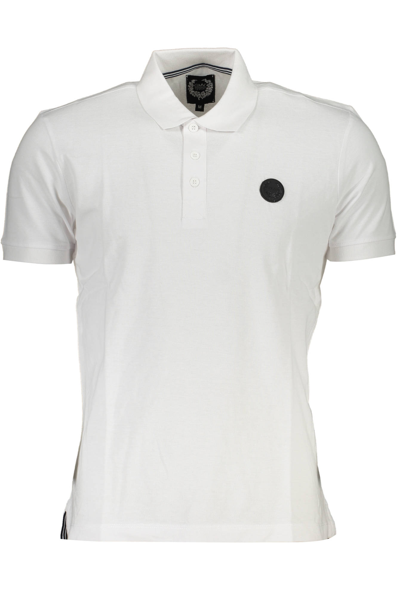 GIAN MARCO VENTURI HERREN KURZARM POLO WEISS Weiß L 8054114262665