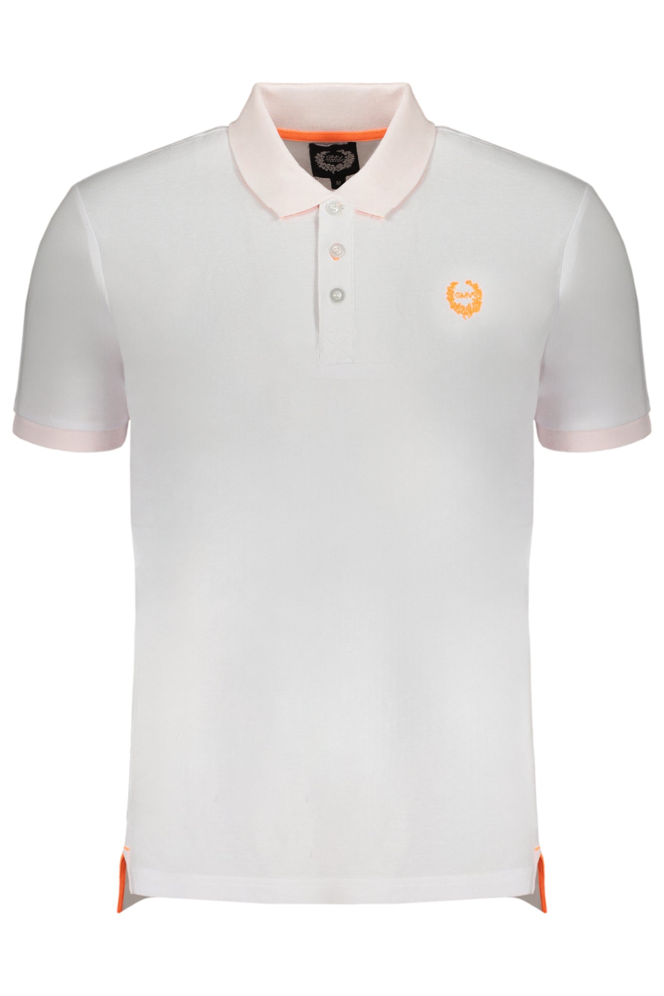 GIAN MARCO VENTURI WEISSES KURZÄRMELIGES POLOSHIRT FÜR HERREN Weiß 2XL 8053000063089