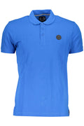 GIAN MARCO VENTURI HERREN KURZARM POLO BLAU Blau 2XL 8054114262764