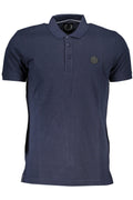 GIAN MARCO VENTURI HERREN KURZARM POLO BLAU Blau XL 8054114262795