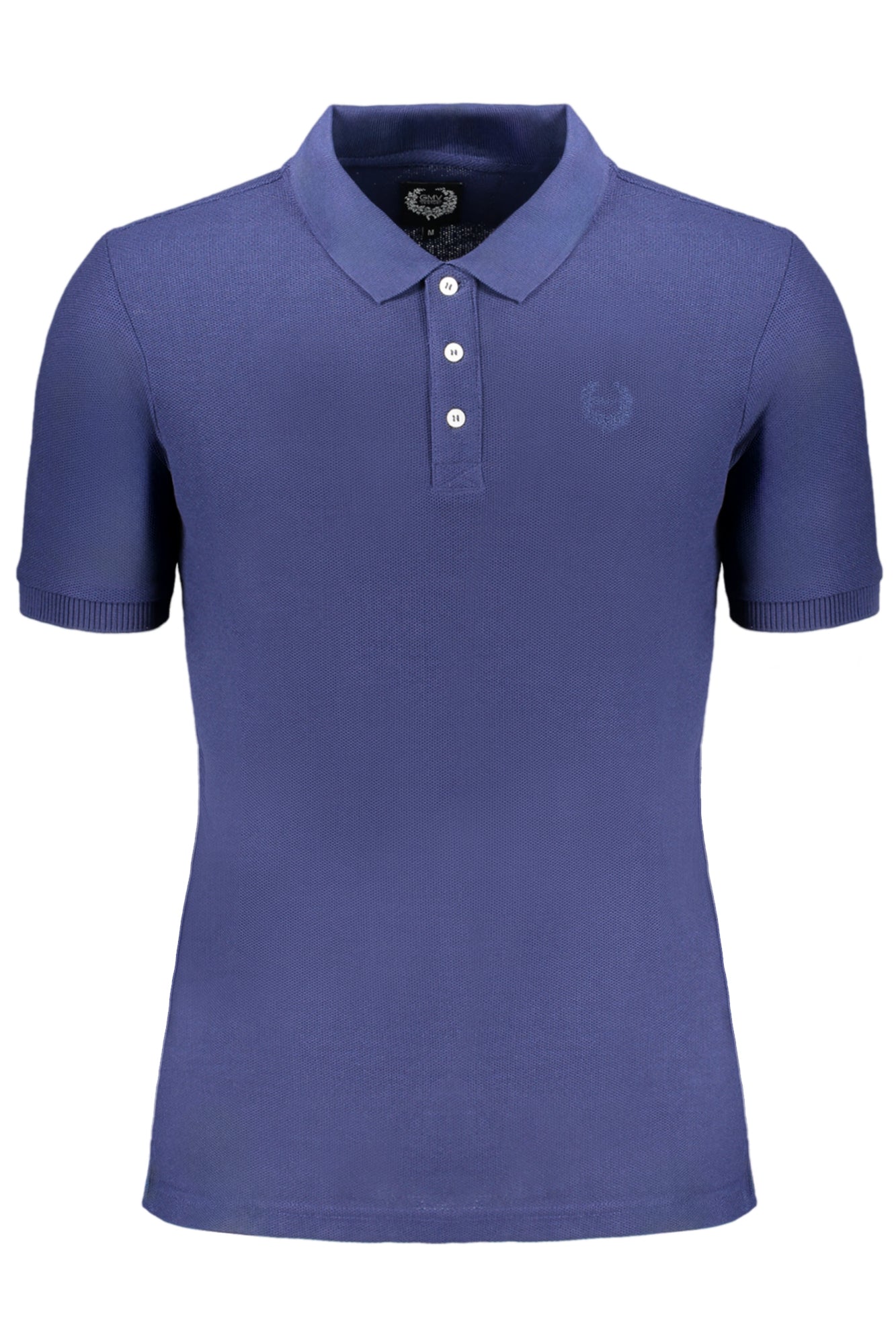 GIAN MARCO VENTURI HERREN-KURZÄRMELIGES POLOSHIRT BLAU Blau M 8053000063195