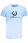GIAN MARCO VENTURI HERREN-KURZÄRMELIGES T-SHIRT BLAU Blau L 8053000060644