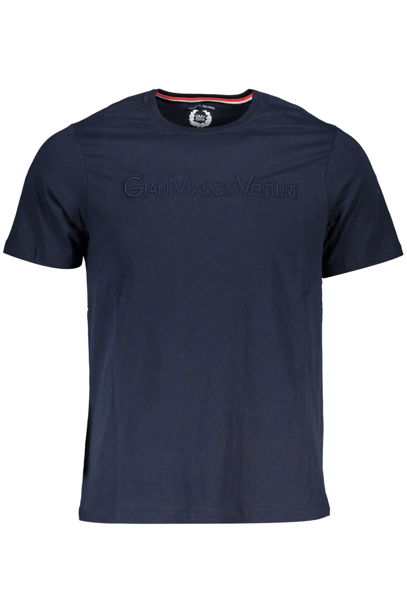 GIAN MARCO VENTURI HERREN KURZARM T-SHIRT BLAU Blau 2XL 8054114177051