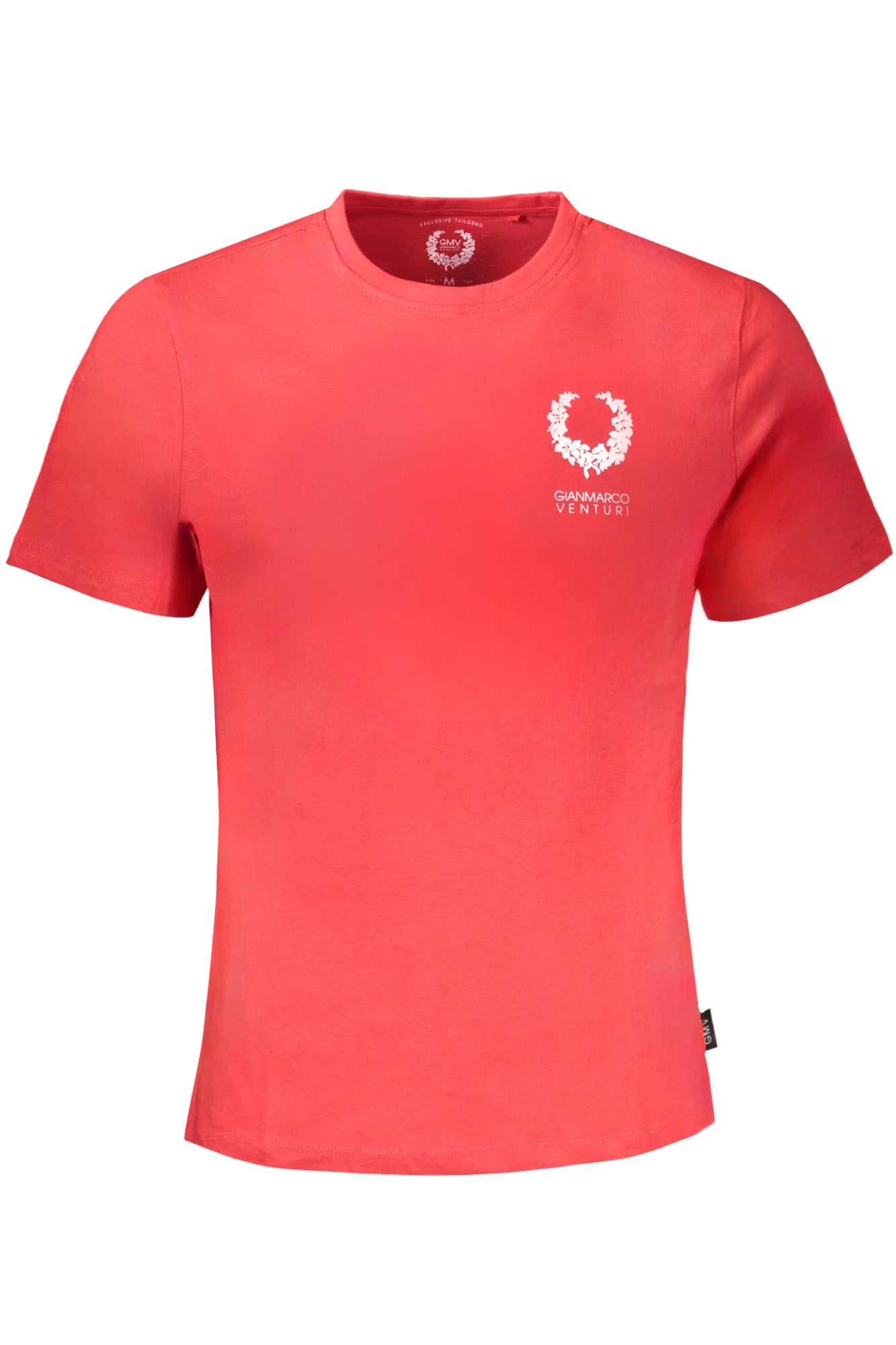 GIAN MARCO VENTURI HERREN-KURZARM-T-SHIRT IN ROT Rot 2XL 8053000060781