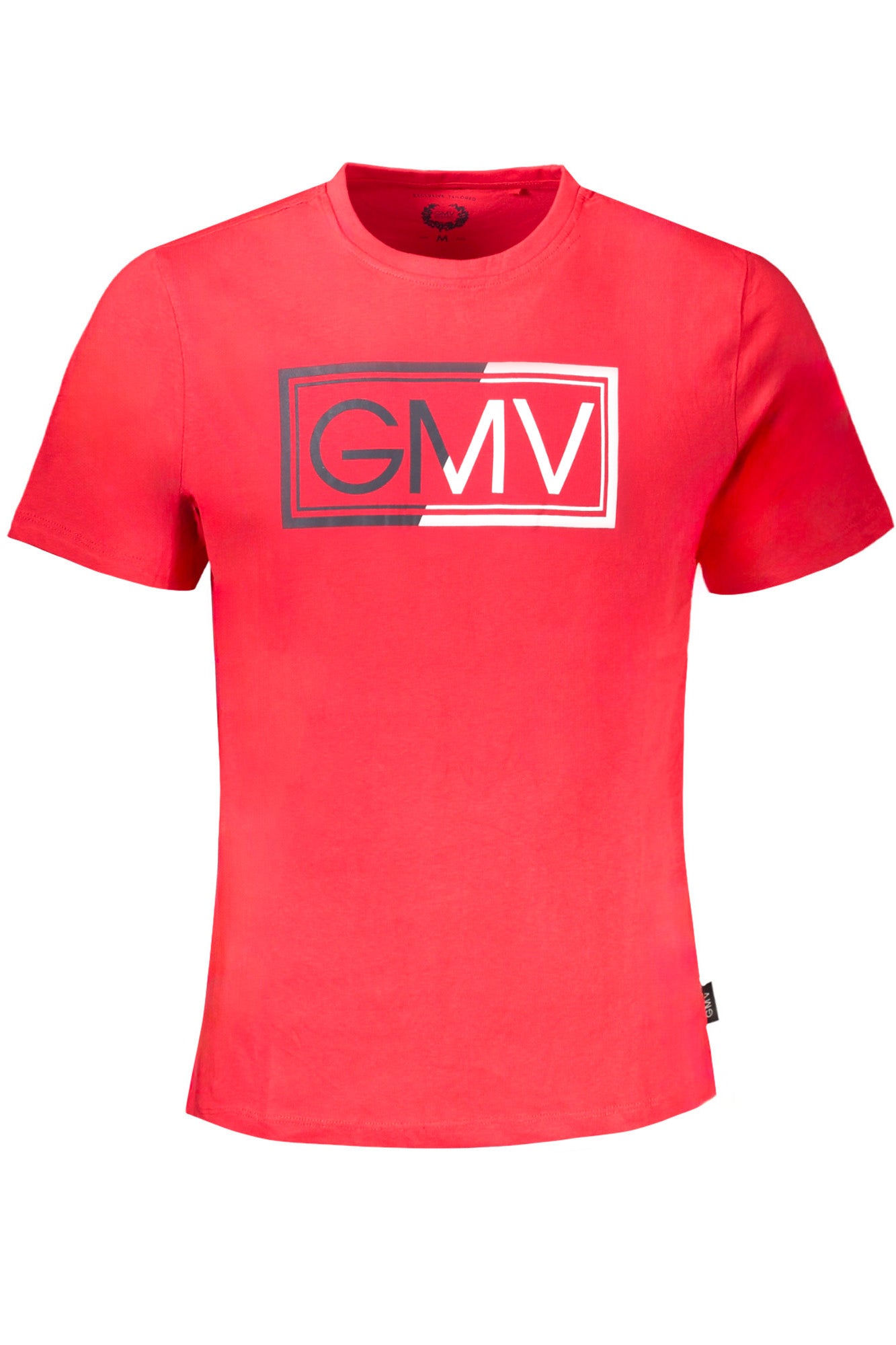 GIAN MARCO VENTURI HERREN-KURZARM-T-SHIRT IN ROT Rot 2XL 8053000061443