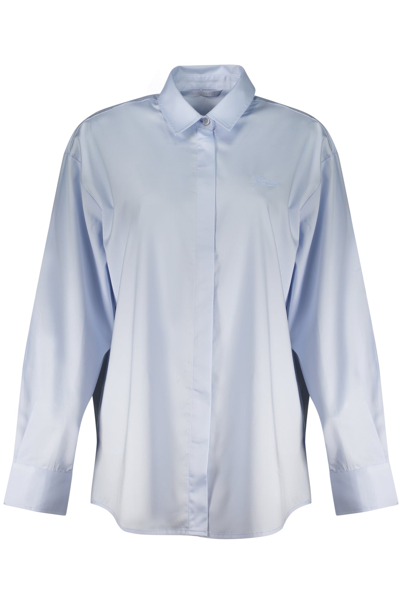 GUESS JEANS DAMEN LANGARMSHIRT, BLAU Blau S 7621235168445