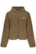 GUESS JEANS DAMEN BRAUNES SWEATSHIRT MIT REISSVERSCHLUSS Braun XL 7628907953576
