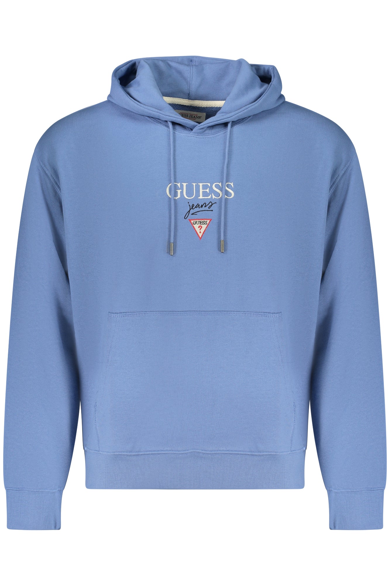 GUESS JEANS Herren-Sweatshirt mit Reißverschluss, blau Blau 2XL 7621235109424