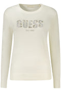 GUESS JEANS WEIßER PULLOVER FÜR DAMEN Weiß 2XL 7621806058878