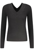 GUESS JEANS SCHWARZER PULLOVER FÜR DAMEN Schwarz M 7626741417810