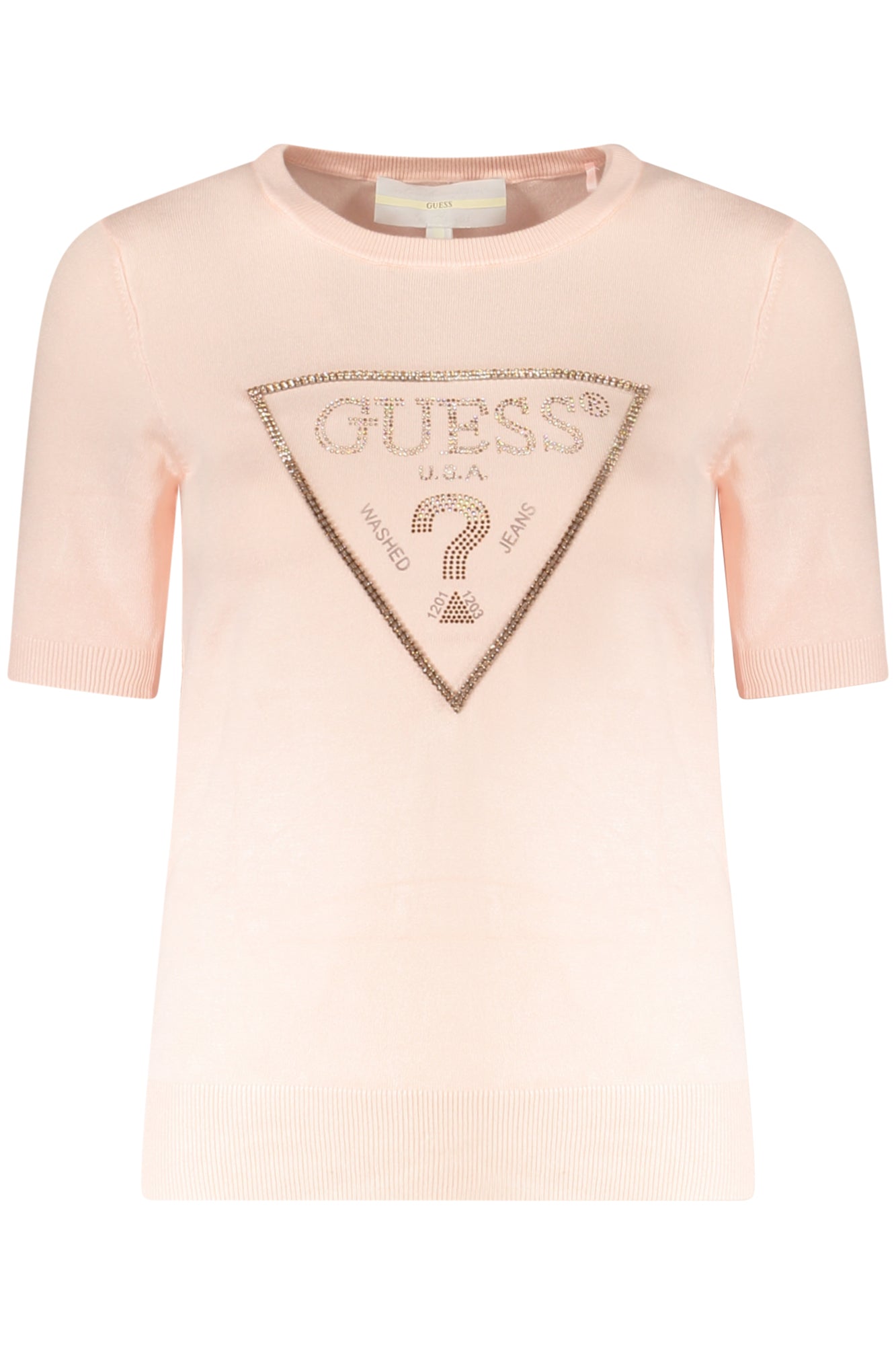 GUESS JEANS ROSA PULLOVER FÜR DAMEN Rosa S 7626101336140