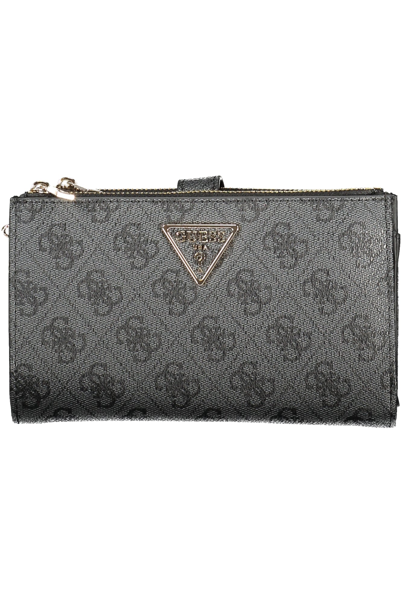 SCHWARZE DAMEN-GELDBÖRSE VON GUESS JEANS Schwarz UNI 190231977827