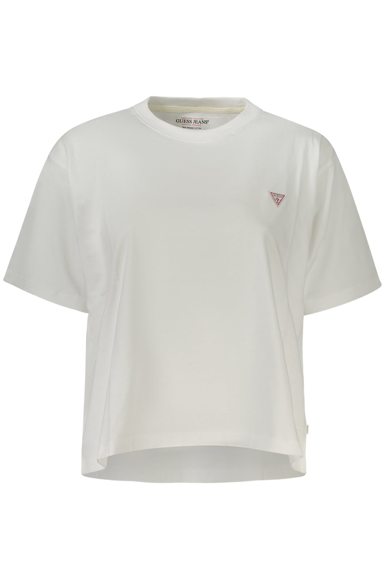 GUESS JEANS DAMEN KURZARM T-SHIRT WEISS Weiß 2XL 7618391210996