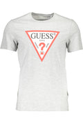 GUESS JEANS KURZARM-T-SHIRT HERREN GRAU