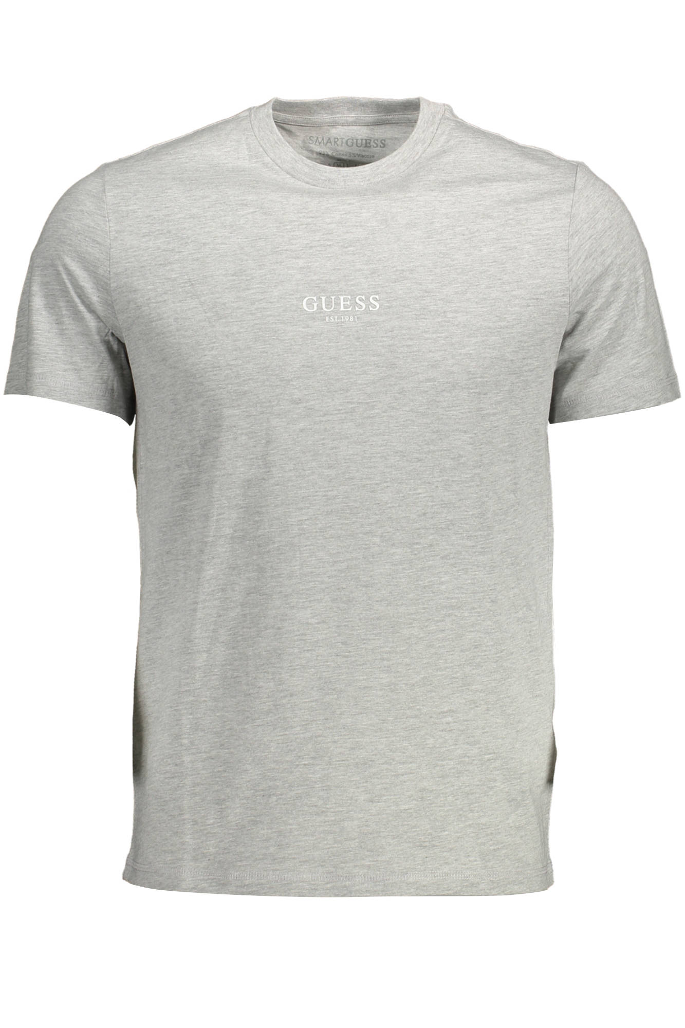 GUESS JEANS KURZARM-T-SHIRT HERREN GRAU Grau 2XL 7628067731656