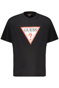 GUESS JEANS Herren Kurzarm-T-Shirt Schwarz Schwarz XL 7618391207668
