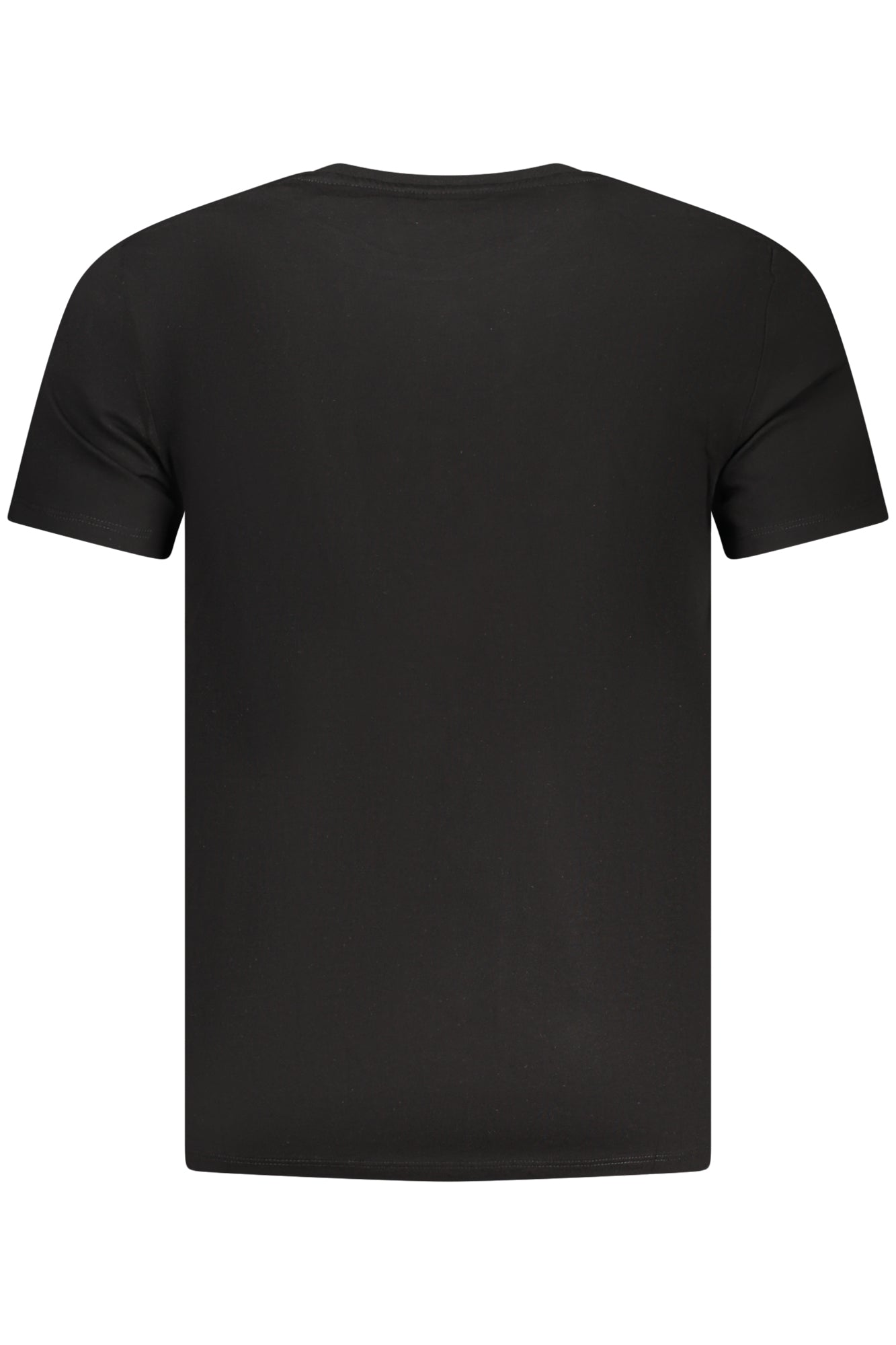 GUESS JEANS Herren Kurzarm-T-Shirt Schwarz