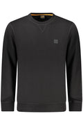HUGO BOSS HERREN SWEATSHIRT MIT REISSVERSCHLUSS SCHWARZ Schwarz 2XL 4063541412455