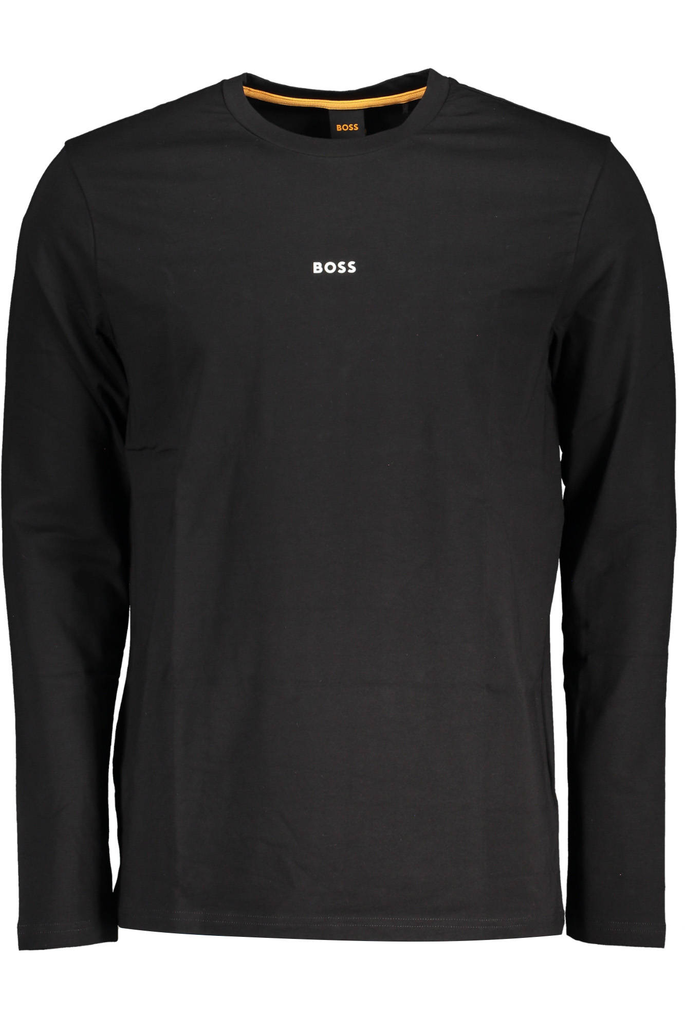 HUGO BOSS SCHWARZES LANGÄRMELIGES HERREN-T-SHIRT Schwarz L 4043199009399