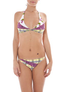 JOHN GALLIANO MEHRFARBIGER BIKINI-BADEANZUG FÜR DAMEN Mehrfarbig I 8033350485472