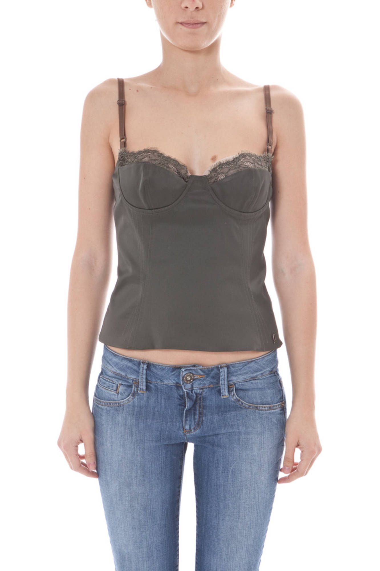 JOHN GALLIANO GRÜNES DAMENTOP Grün 44 8034166310750