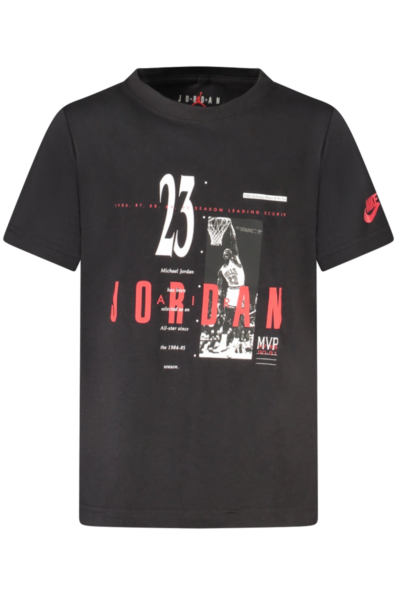JORDAN KURZARM-T-SHIRT FÜR KINDER, SCHWARZ Schwarz 8-10A 197717164658