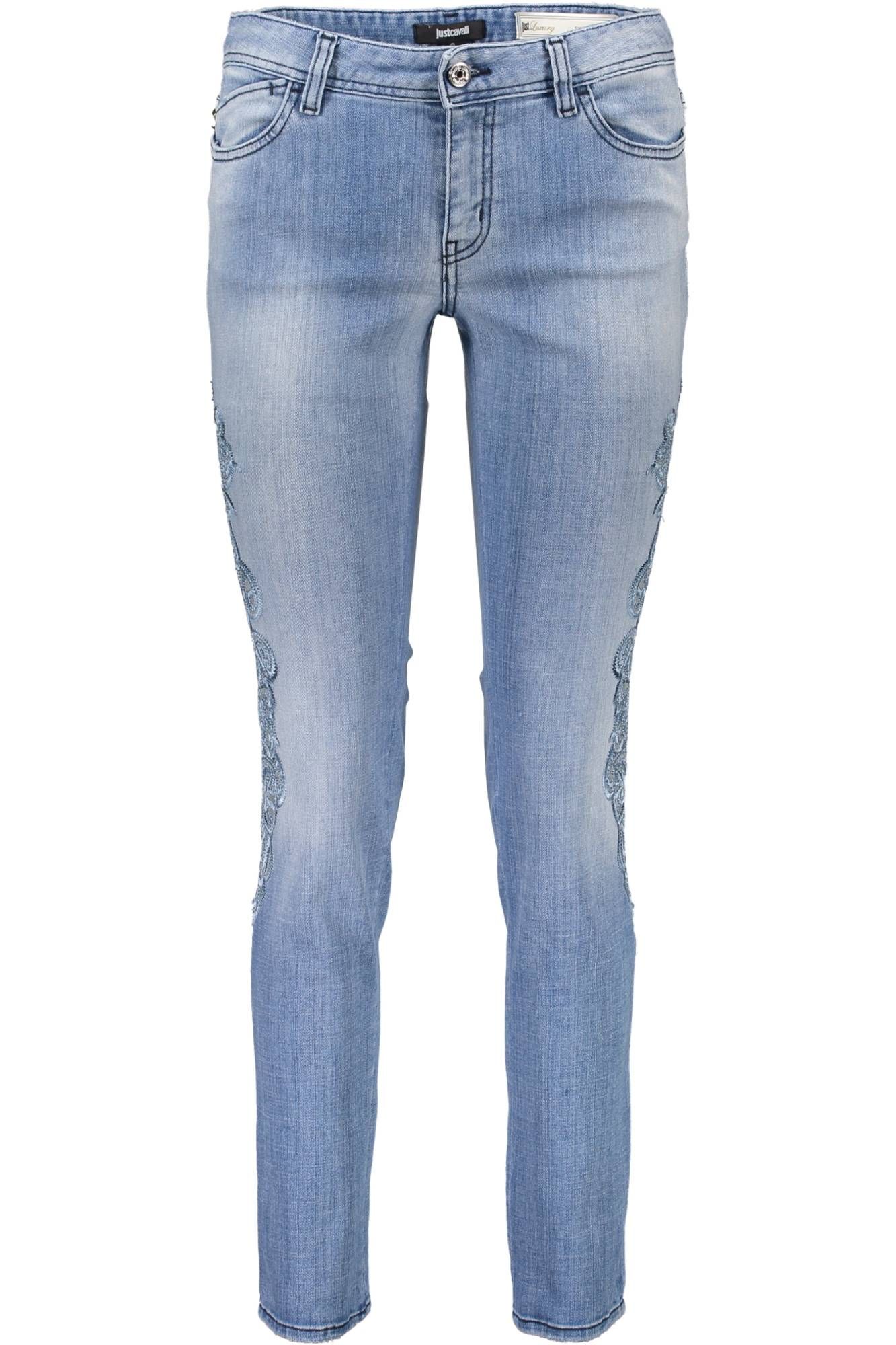 JUST CAVALLI JEANS DENIM DAMEN HELLBLAU Blau 25 8056645823100