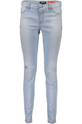 JUST CAVALLI JEANS DENIM DAMEN HELLBLAU Blau 31 8056645723349