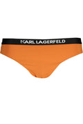 KARL LAGERFELD BEACHWEAR BADEANZUGHOSE DAMEN ORANGE Orange XS 8057502624854