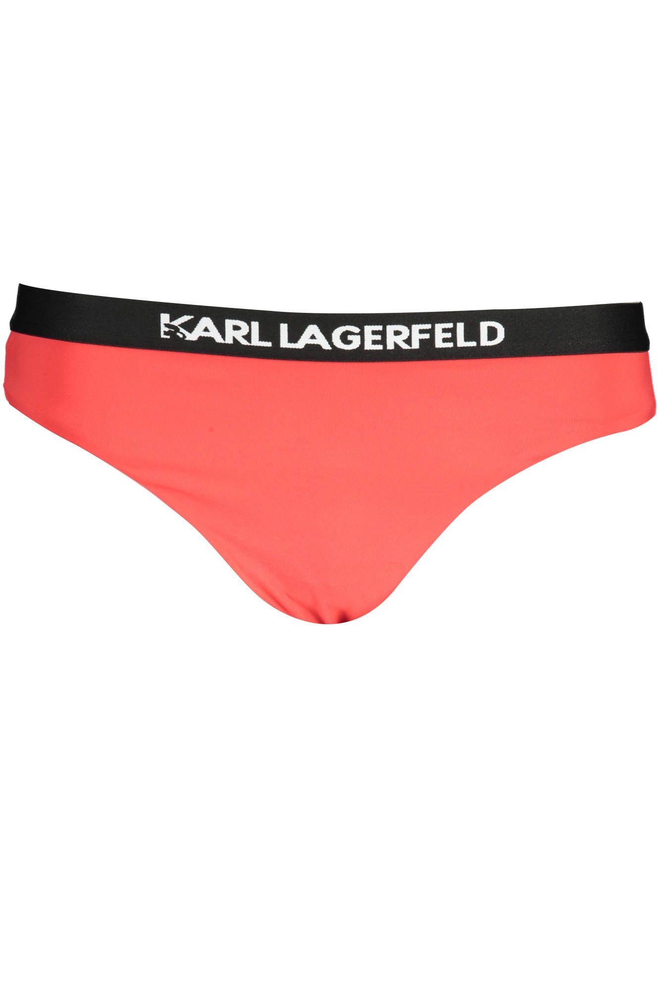 KARL LAGERFELD BEACHWEAR BADEANZUG SEITE UNTEN DAMEN ROT Rot S 8057502624908