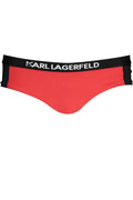 KARL LAGERFELD BEACHWEAR BADEANZUG-UNTERTEIL DAMEN ROT Rot S 8057502625226