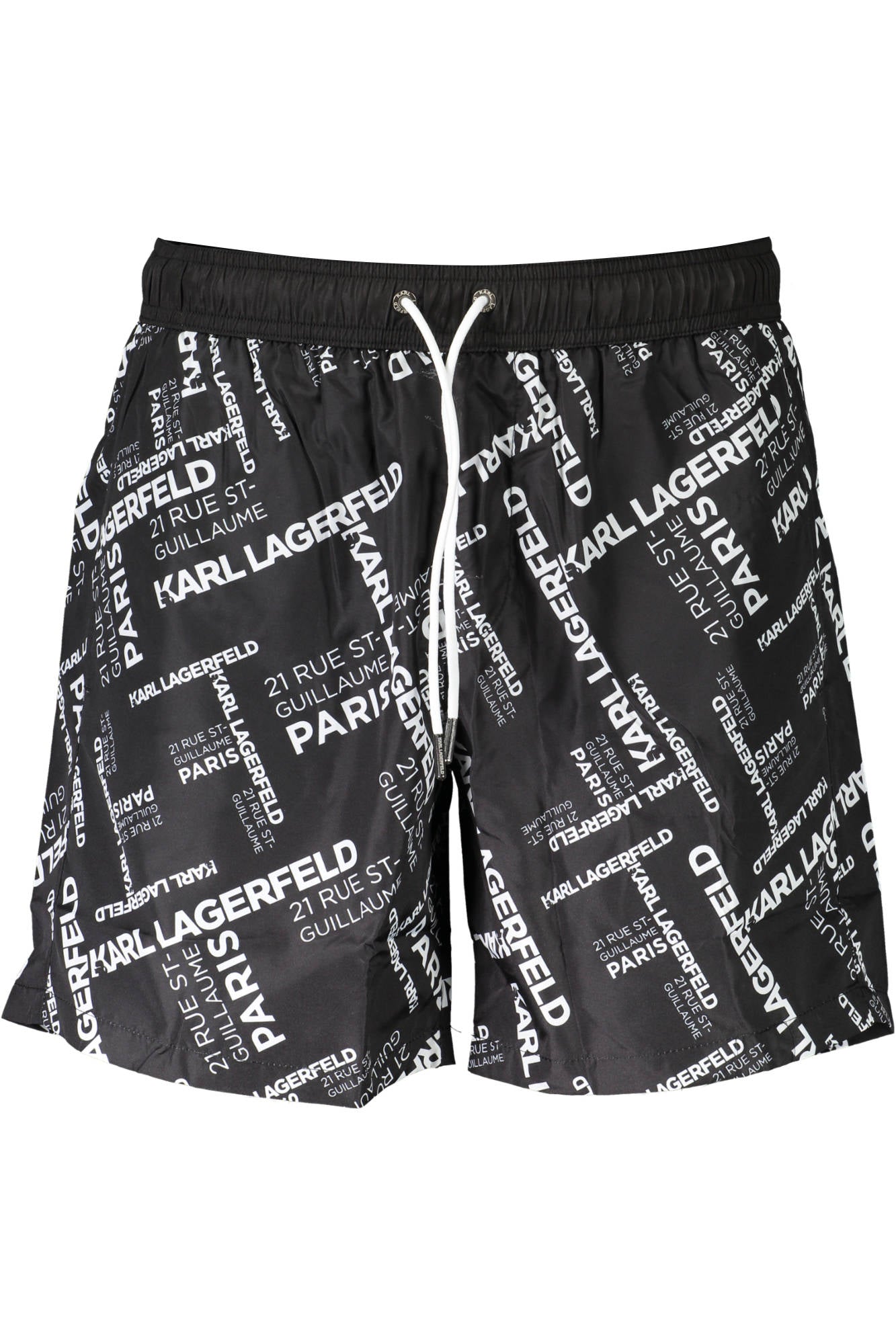KARL LAGERFELD BEACHWEAR SCHWARZES HERREN-UNTERWÄSCHEKOSTÜM Schwarz S 8059395454907