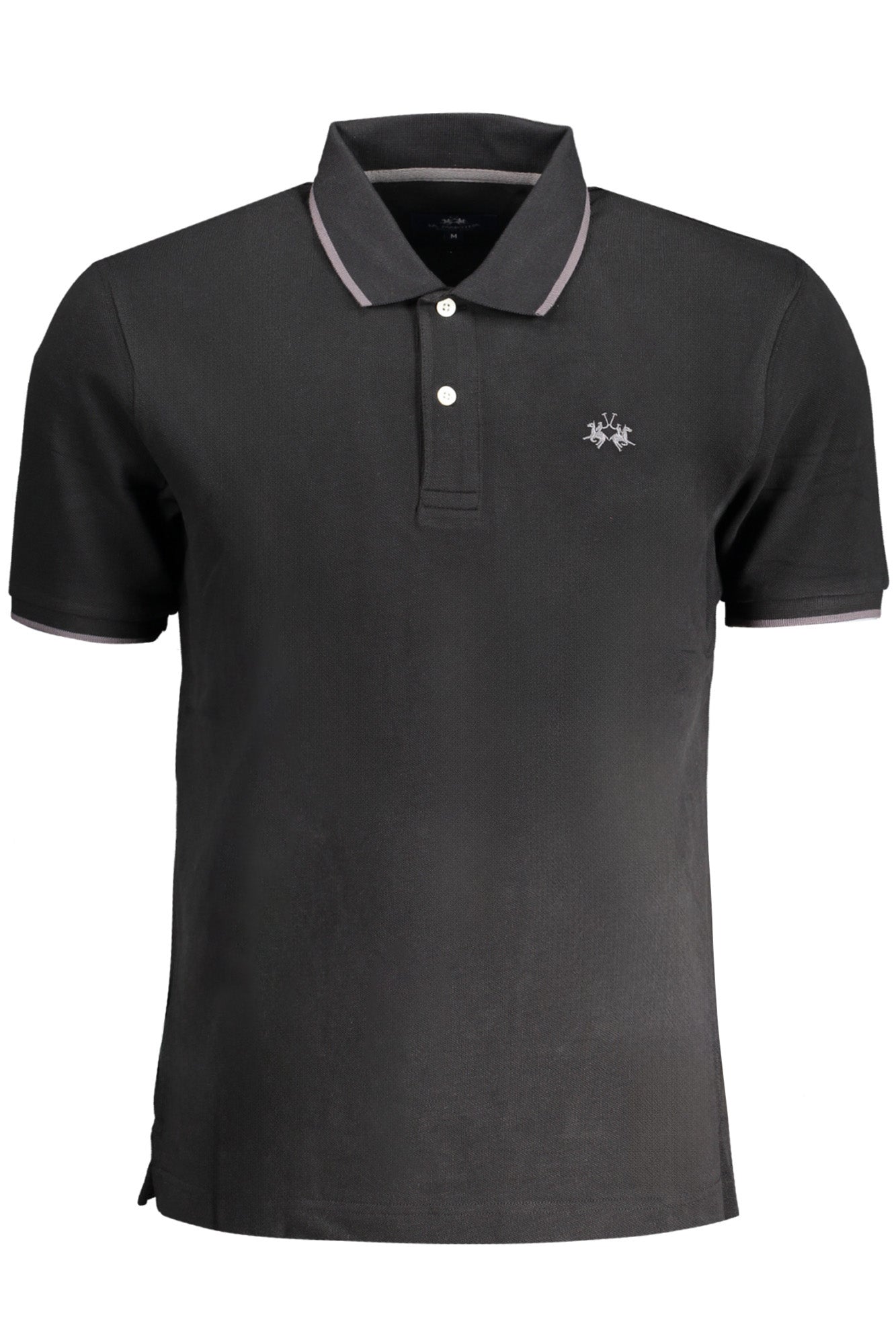 LA MARTINA HERREN KURZARM POLO SCHWARZ Schwarz S 7613431333901
