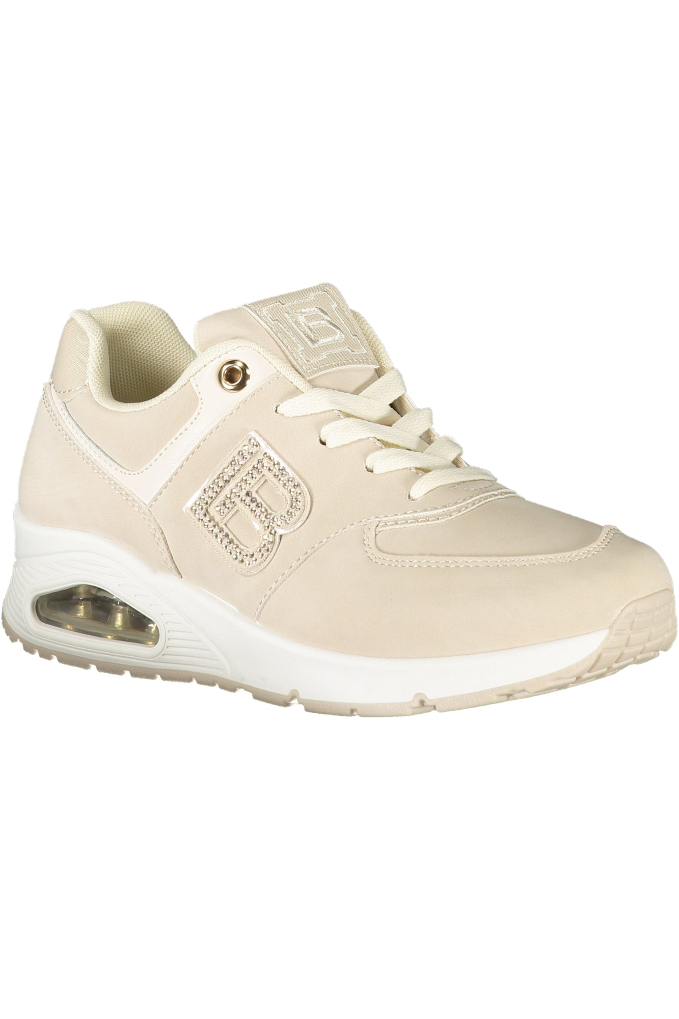 LAURA BIAGIOTTI BEIGE SPORTS SHOES FOR WOMEN