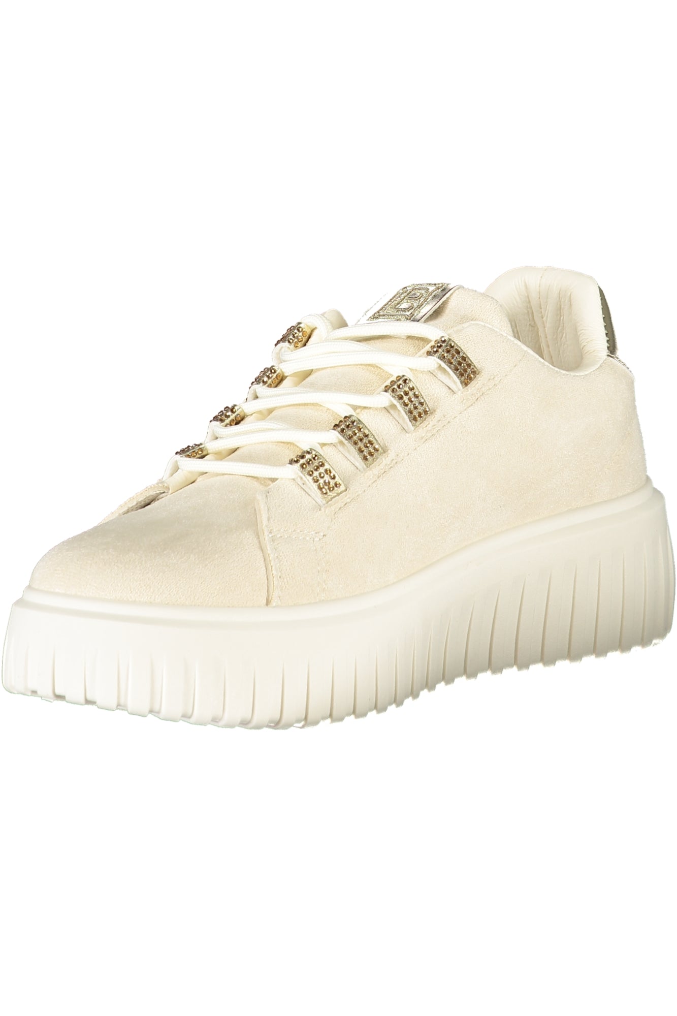 LAURA BIAGIOTTI BEIGE SPORTS SHOES FOR WOMEN