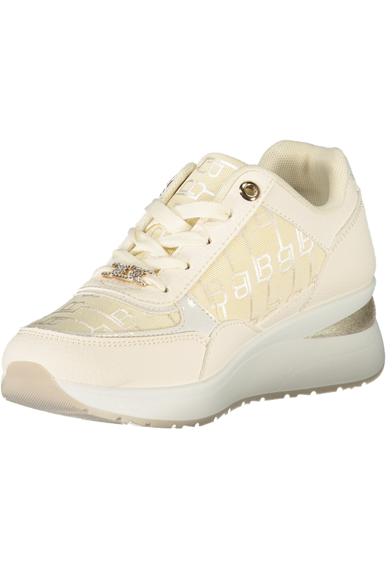 LAURA BIAGIOTTI WHITE SPORTS SHOES FOR WOMEN
