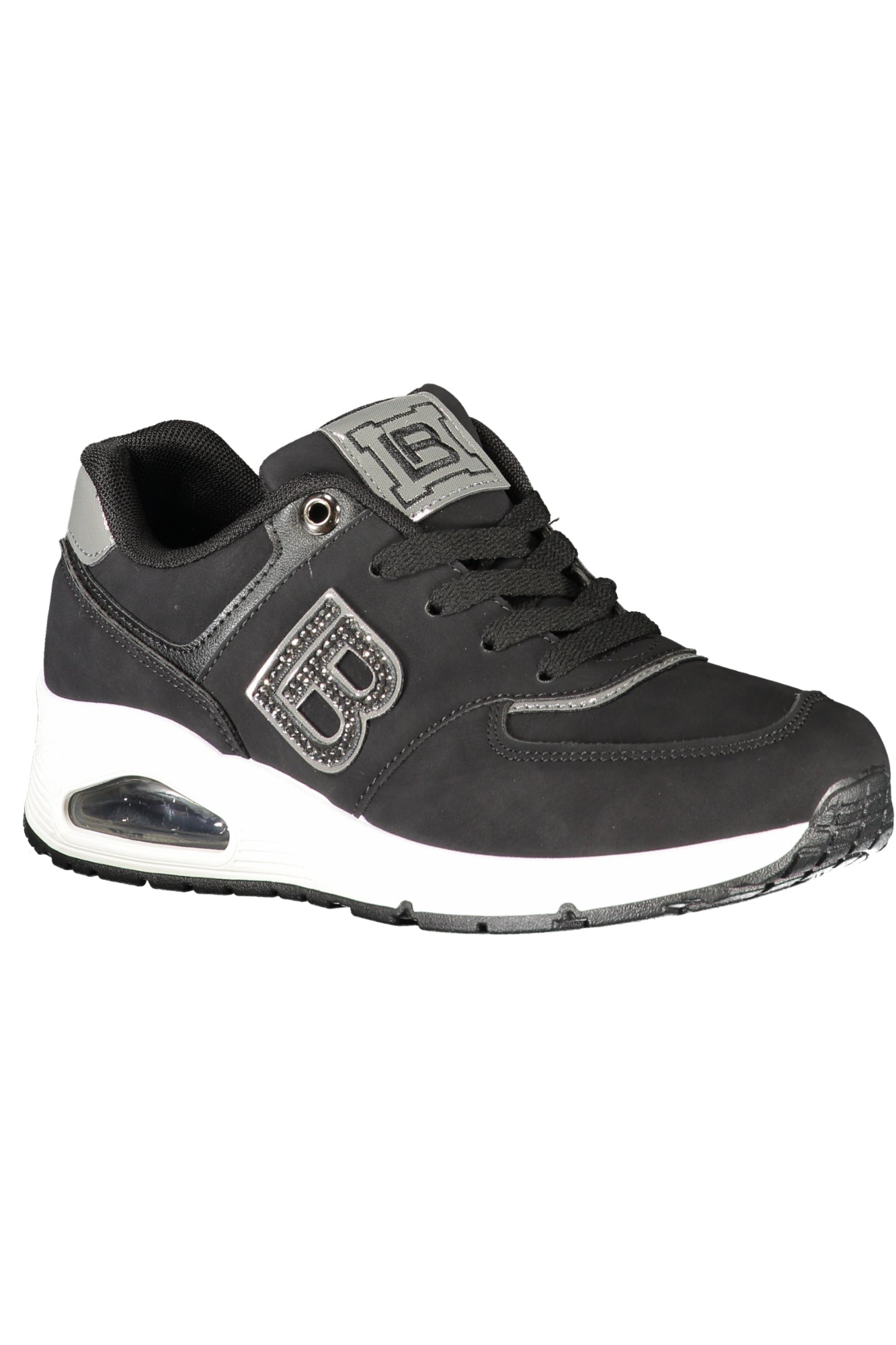 LAURA BIAGIOTTI BLACK SPORTS SHOES FOR WOMEN