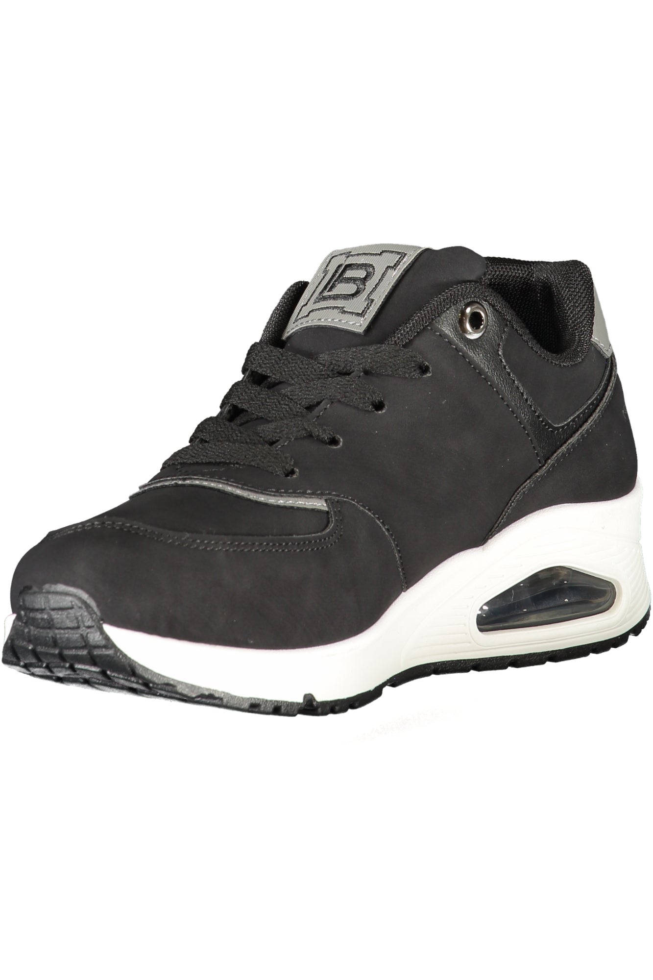 LAURA BIAGIOTTI BLACK SPORTS SHOES FOR WOMEN