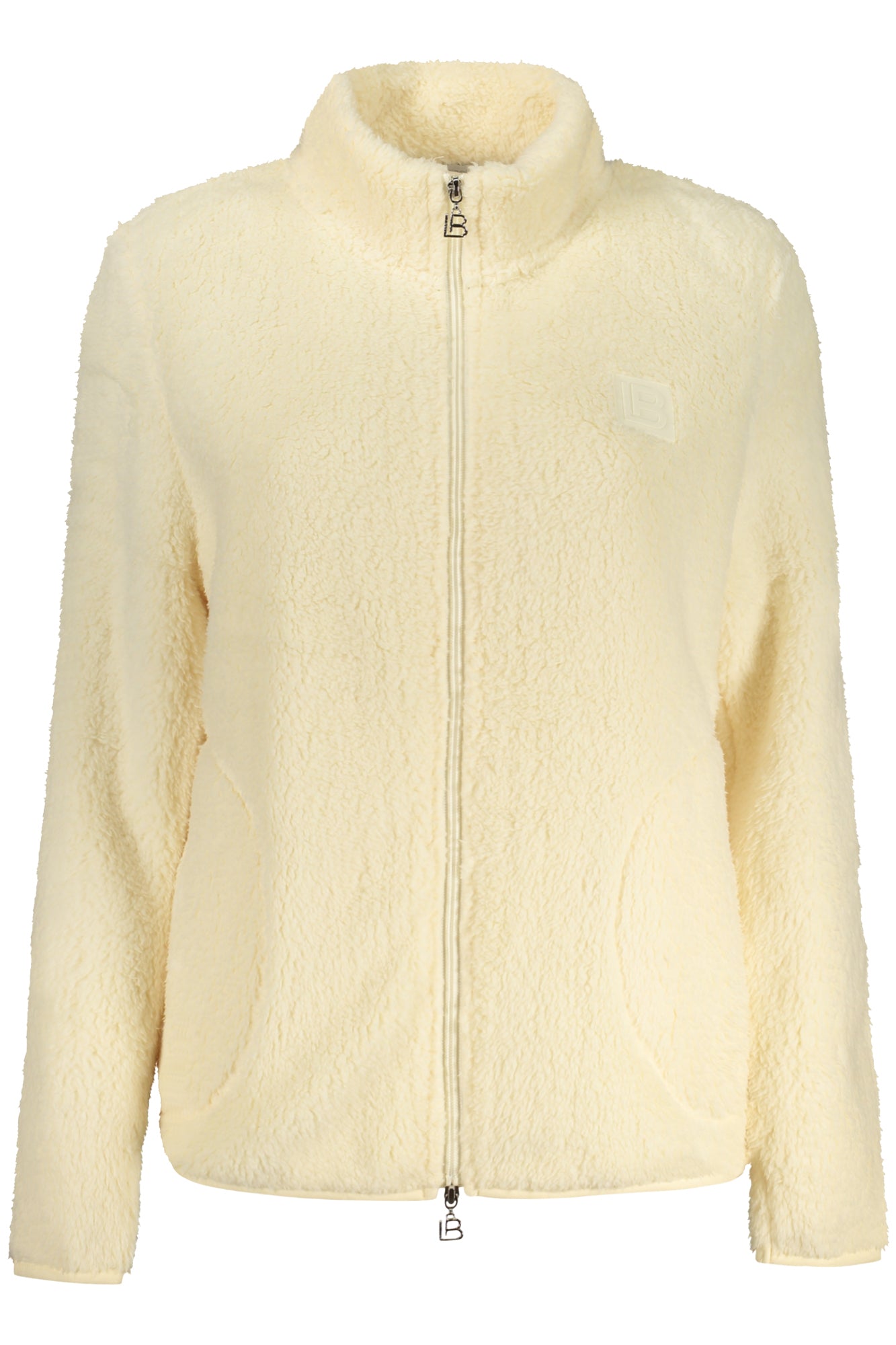 LAURA BIAGIOTTI DAMEN-SWEATSHIRT MIT BEIGEM REISSVERSCHLUSS Beige S 8301013899479