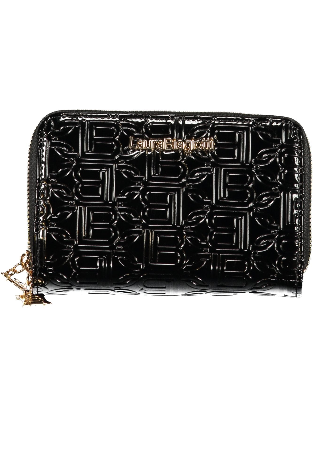 LAURA BIAGIOTTI SCHWARZE DAMENBRIEFTASCHE Schwarz UNI 8013054342561