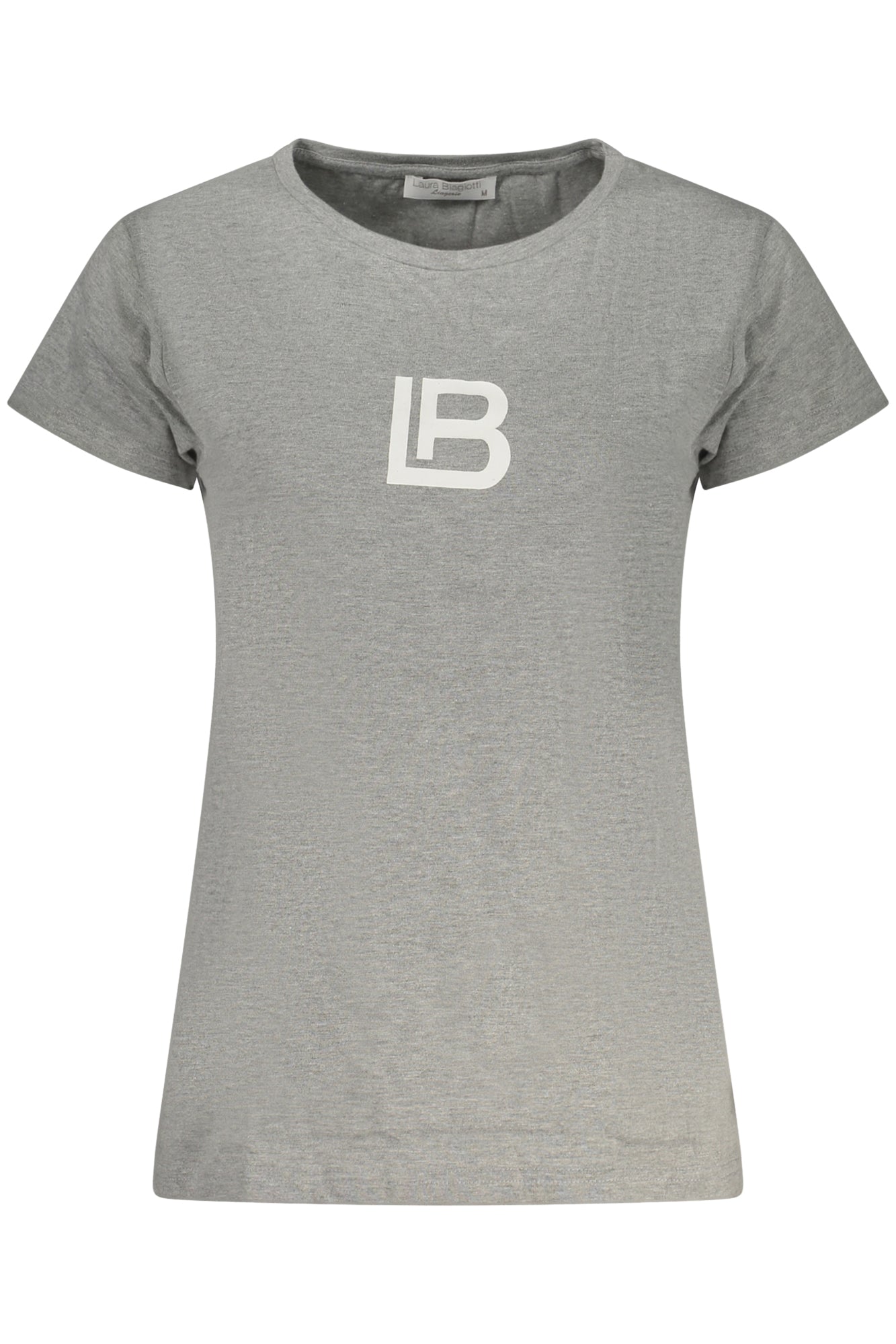 LAURA BIAGIOTTI DAMEN-OUTFITTING-T-SHIRT, GRAU Grau XL 8301013898601
