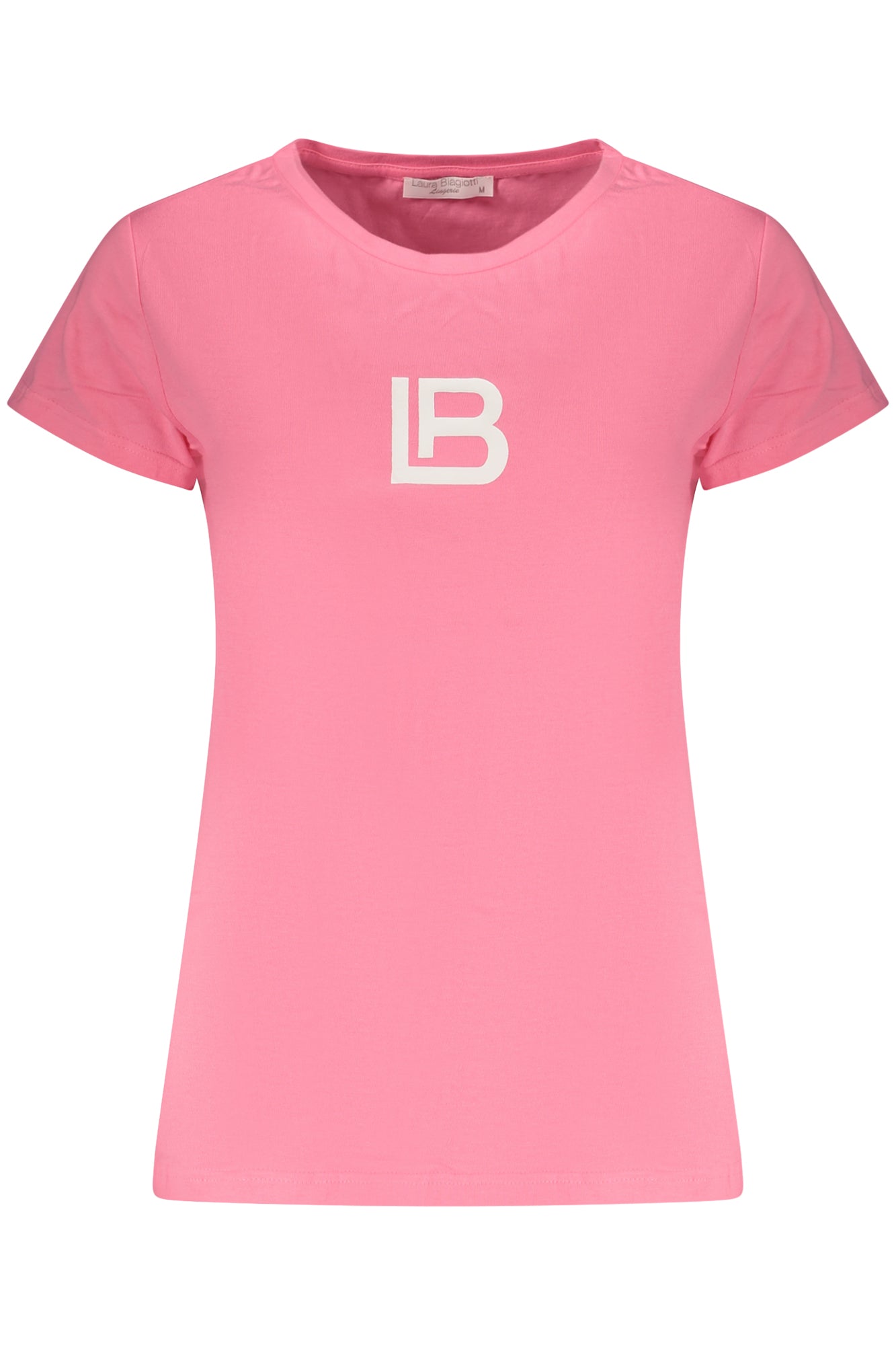 LAURA BIAGIOTTI DAMEN PINK EXTERNAL T-SHIRT Rosa XL 8301013898564