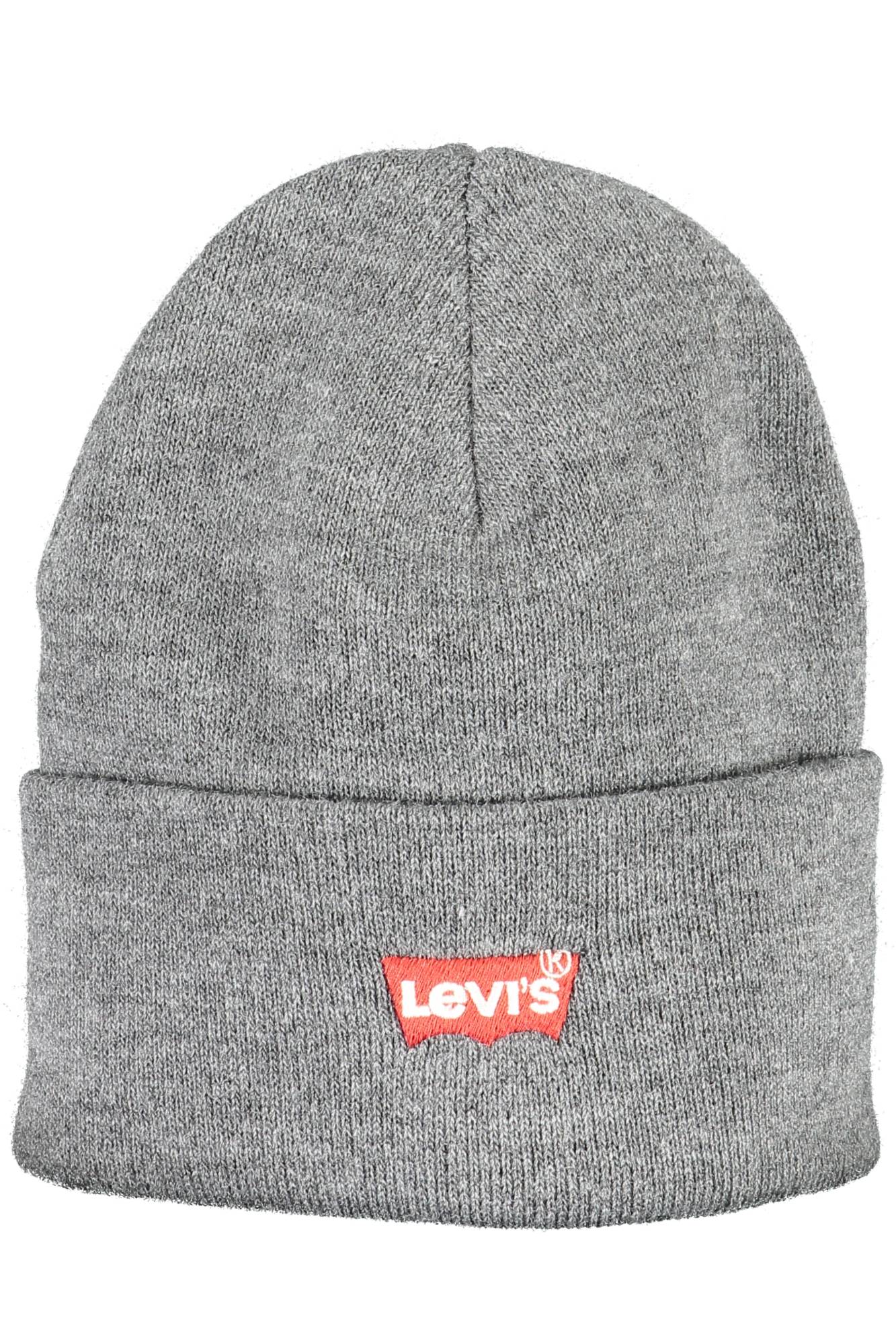 LEVI'S GRAUE MÜTZE FÜR HERREN Grau UNI 7613417093089